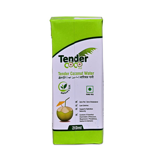 200Ml Tender Coconut Water Alcohol Content (%): Nil