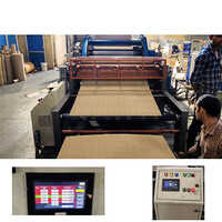 Servo Precision Automatic Rotary Paper Corrugated Sheet  Cutting Machine