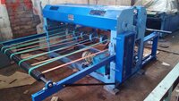 Piv Chain Operated Reel To Sheet Cutting Machine - Color: Blue