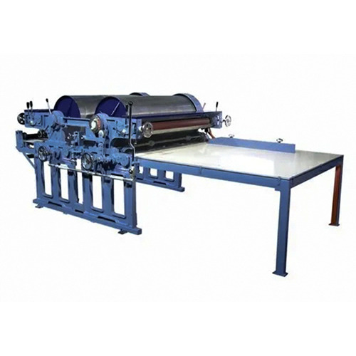 Blue Double Colour Flexographic Printing Machine