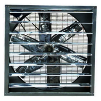 Industrial Poultry Exhaust Fan - Blade Material: Aluminum