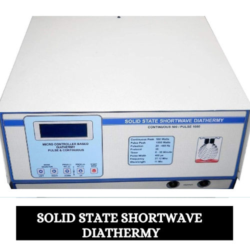 TNT Therapy Solidwave Diathermy 500 W Physiotherapy Machine for Pain Relief