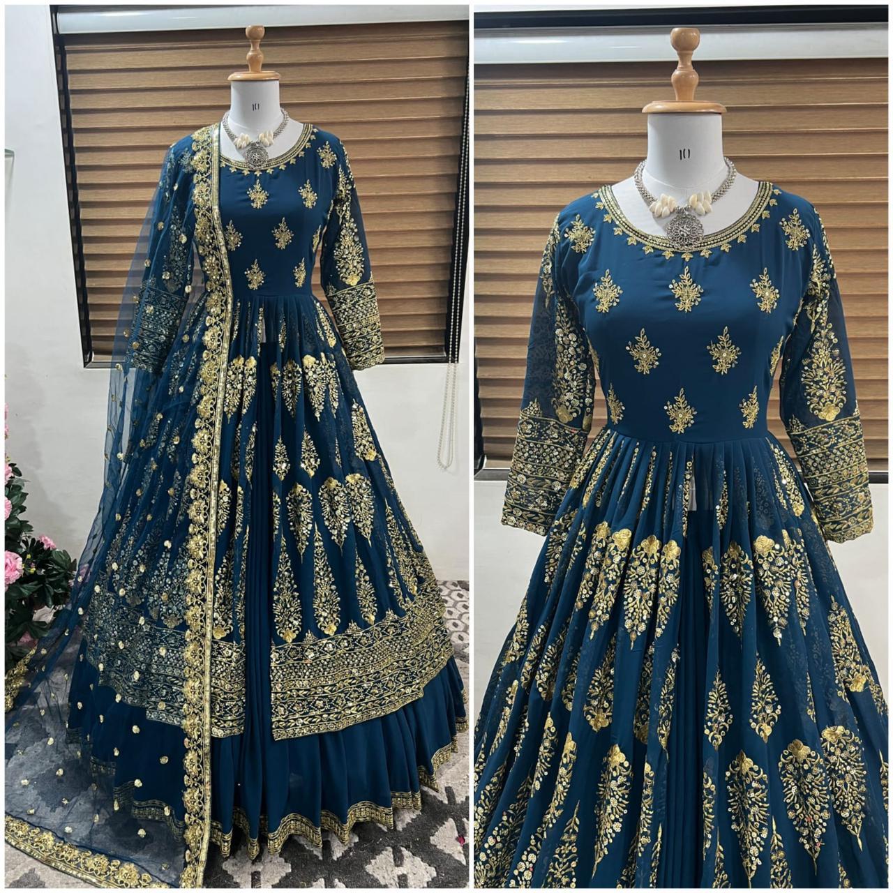 LADIES TOP  LEHENGA