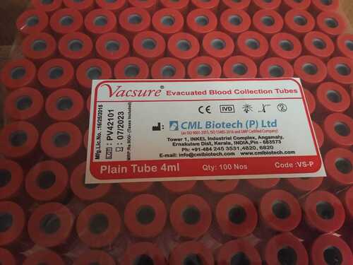 VACUTAINER BLOOD COLLECTION TUBES