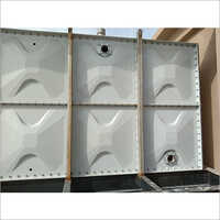 Smc Grp/frp Panel Type Water Tank Dm Water Tank - Fiberglass Reinforced Plastic, Size Range 10,000 To 1,000,000 Liters, Pale Grey | Easy Assembly, Weatherproof, Quick Installation