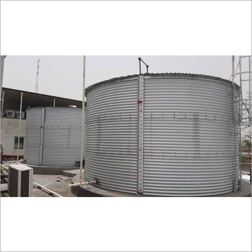 Zincalume Ro Storage Water Tank - Color: Silver