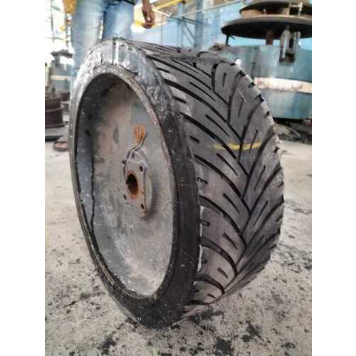 Scissor Lift Tyre - 15-5 Size | Durable Industrial Usage, Enhanced Load-Bearing Capacity, High Traction Design