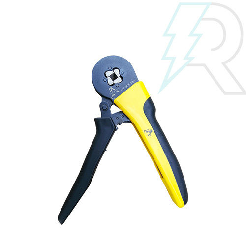 Black Manual Crimping Tool For Cord End Terminal