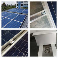 4 Panel Anodized Aluminium Structure For Sheet Roof