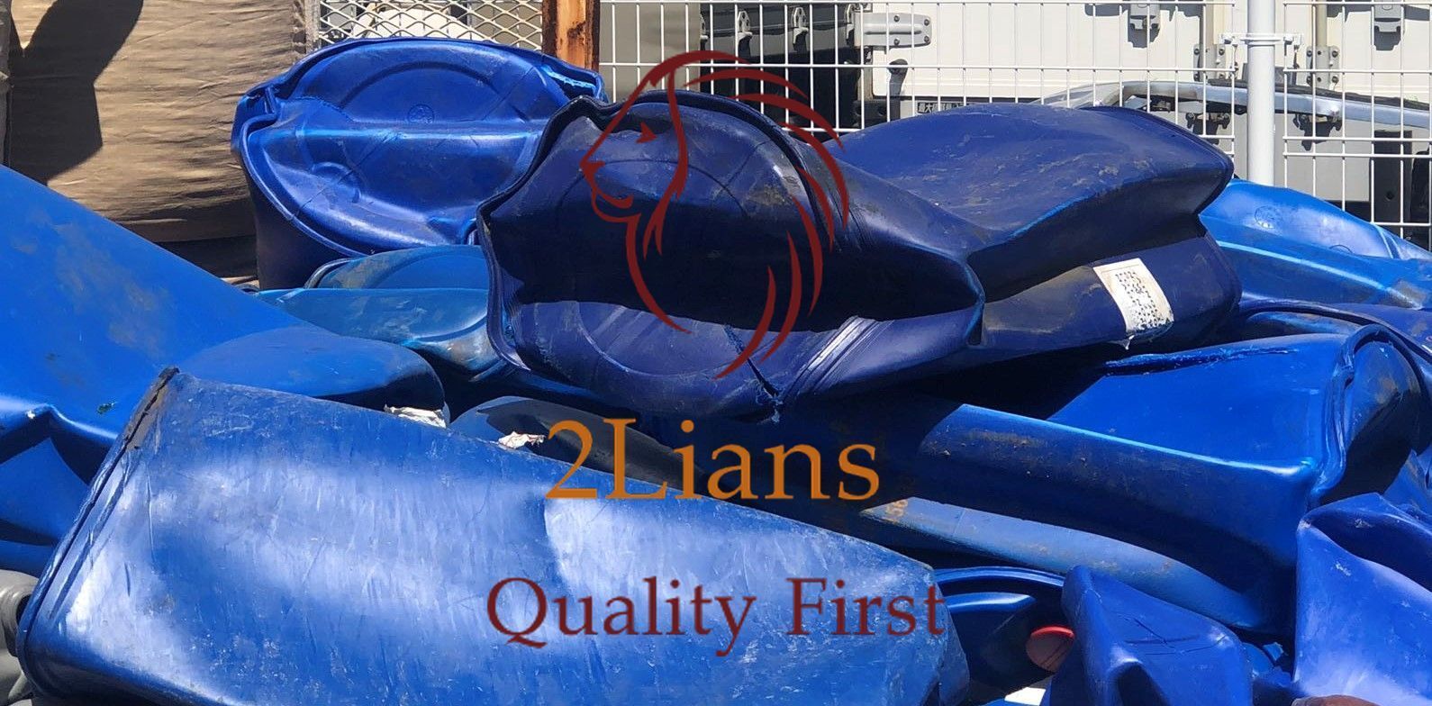 HDPE Recycled Pellets Blue Color