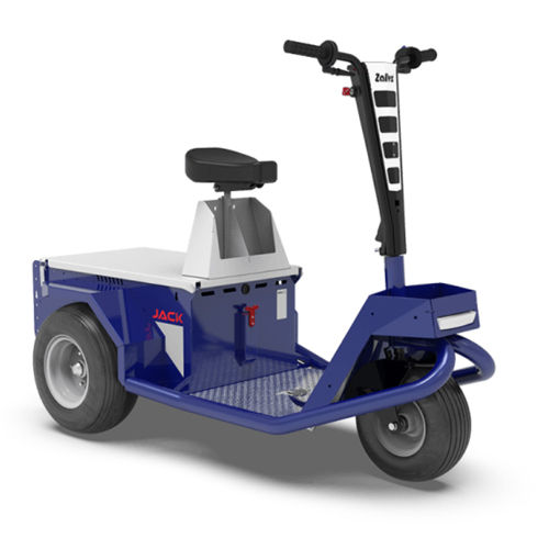 Blue Industrial Electric Tow Tractor