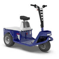 Industrial Electric Tow Tractor - Polished Steel, Various Sizes Available, Blue Color, 1500 Kg Towing Capacity, 500 Kg Load Carrying Capacity, Atex & Iecex Certified, Versatile & Compact Design, Adjustable Speed Feature, Indoor & Outdoor Use