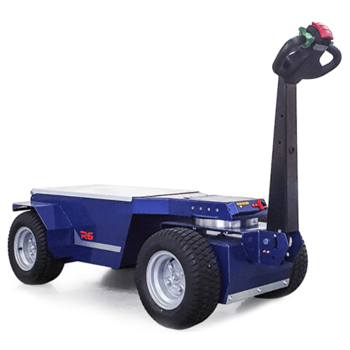 Blue Industrial Electric Tow Tug