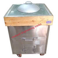 Stainless Steel Tandoor - Different Sizes Available, Manual Operation, Hotel Use, Silver Finish, Warranty Included