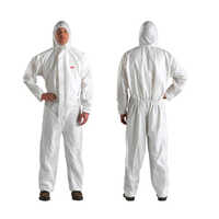 Disposable Protective Coverall Suit - Color: White