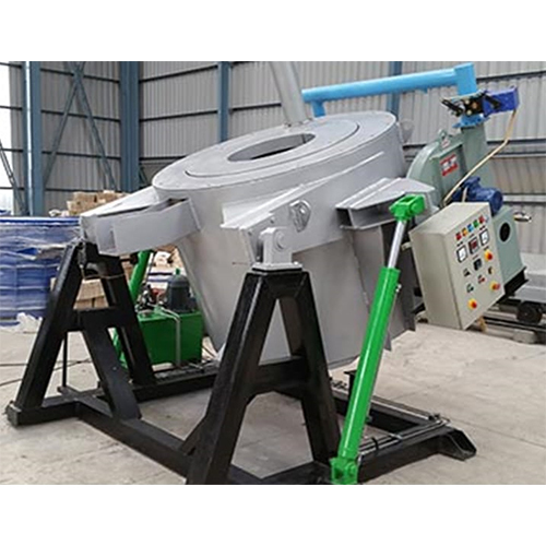 Crucible Furnace Tilting Type For Aluminium