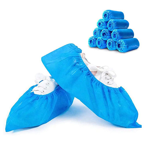 Blue Disposable Shoe Cover