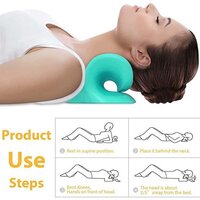 NECK RELAXER CERVICAL PILLOW FOR NECK AND SHOULDER PAIN CHIROPRACTIC ACUPRESSURE MANUAL MASSAGE MEDICAL GRADE MATERIAL (0511)
