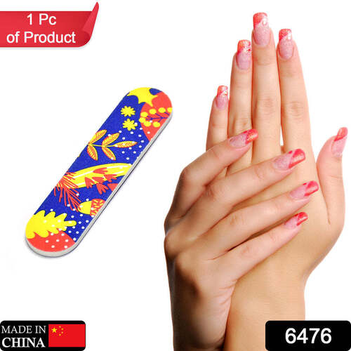 Professional Nail Filer Double Sided For Nail Shaper Nail File (6476) Age Group: All Age Group