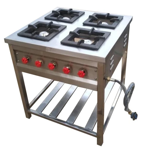 Four Burner Cooking Range