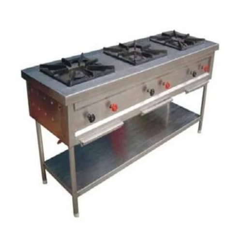 Three Burner Cooking Range