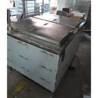 White Cane Storage Milk Freezer