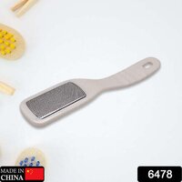 Removing Hard Cracked Dead Skin Cells Professional Callus Remover Foot Corn Remover (6478) - Stainless Steel, 50 Grams | Salon Grade Scrubber For Wet & Dry Feet, Optimal Callus Removal