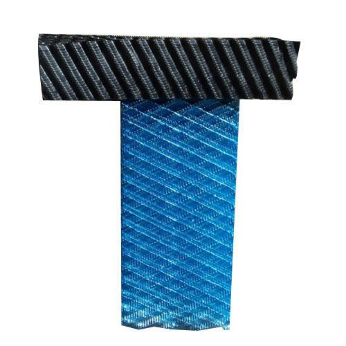 Black Double Edge Fold Pvc Eliminator