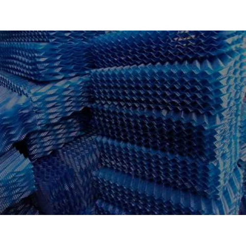 Blue Honeycomb Double Edge Fold Fills