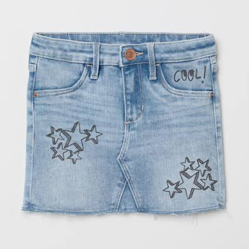 Kids Girls Denim Skirts