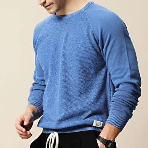 Mens Round Neck Sweaters