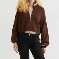 Women Cropped Sweaters