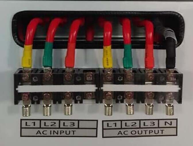 Three phases 440 volt 60hz to Three phases 400 volt 50hz converter