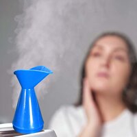 3 IN 1 STEAM VAPORIZER COUGH STEAMER NOZZLE INHALER AND NOSE VAPORIZER