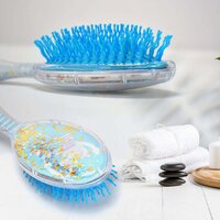 HAIR BRUSH FOR KIDS DETANGLING ANTI-STATIC SOFT MASSAGE FOR BRAIDS CURLY STRAIGHT LONG OR SHORT WET OR DRY HAIR (6472)