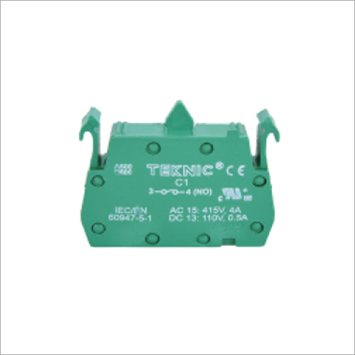 NO Silver Contact Push Button