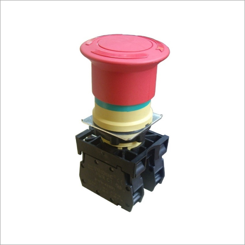 Non Illuminated Mushroom Push Button