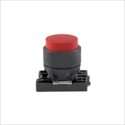 Black N Red Plastic Push Buttons Selector Switches