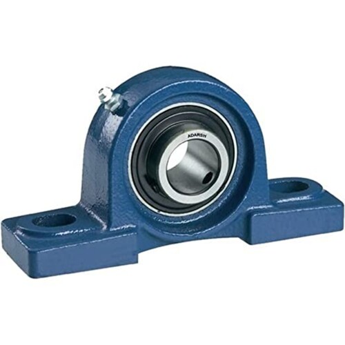 UCP 308 A Bearing - Cast Iron, Size 308, Bore Diameter 30 mm, Blue | Easy Installation, High Durability, Long Lifespan, Smooth Operation