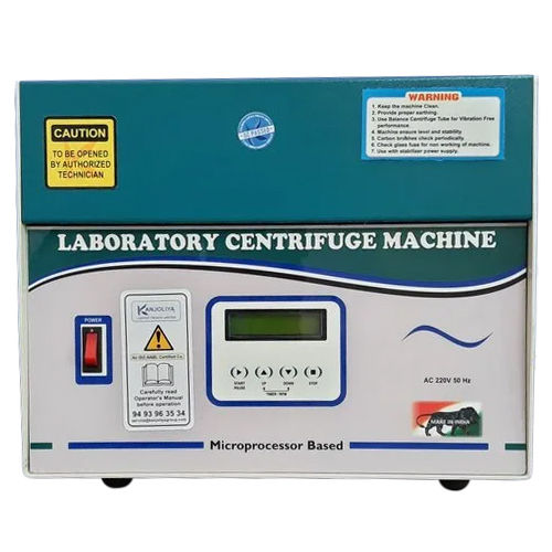 Ms Laboratory Centrifuge Tester