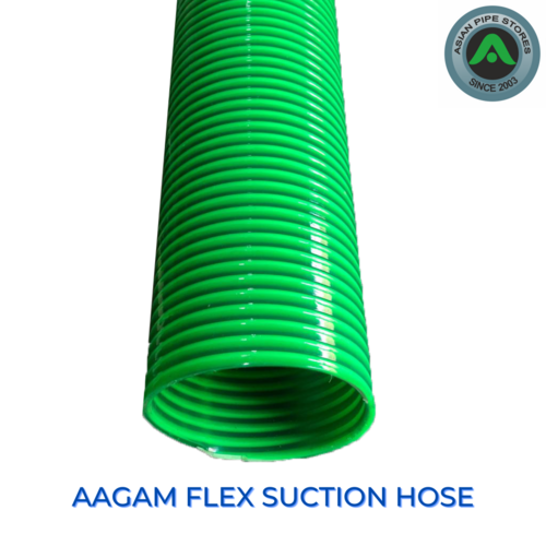 Aagam Suction Hose - Color: Green