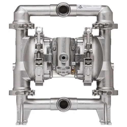 Silver Heavy Duty Pneumatic Diaphragm Pump