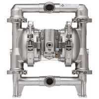 Silver Heavy Duty Pneumatic Diaphragm Pump