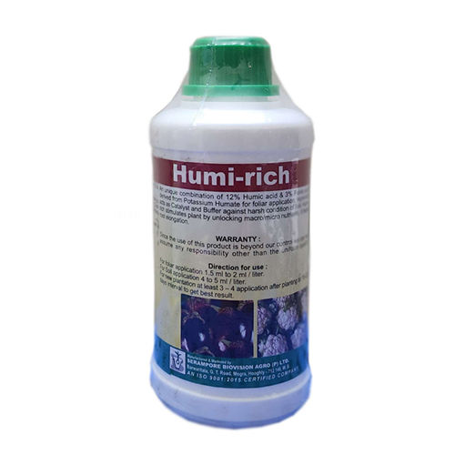 500 Ml Humi Rich  Liquid Humic Acid Formulation