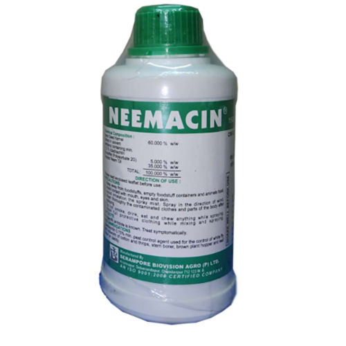 250 ML 1500 PPM Neemacin Insecticide