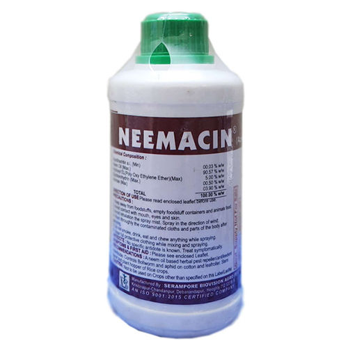 250 ML 300 PPM Neemacin Insecticide