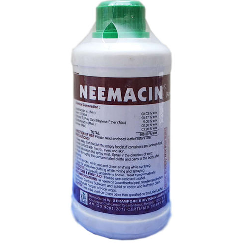 500 ML 300 PPM Neemacin Insecticide