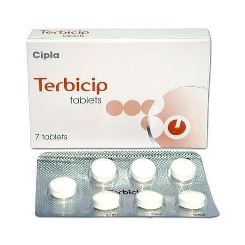 Terbicip - Terbinafine (250mg) Antifungal Tablets for Fungal Infections | 7 Tablets per Strip, Store Below 30Â°C, Doctor Suggested Dosage