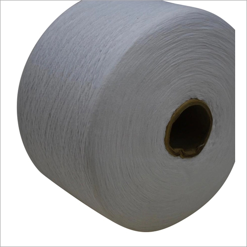 White Cotton Yarn - 100% Ring Spun | Eco-Friendly, Anti-Bacteria, Lightweight, Washable, Ideal for Embroidering, Sewing, Stitching, Weaving
