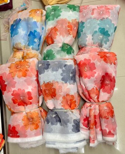 Organza Foil Fabric - Color: Multicolor